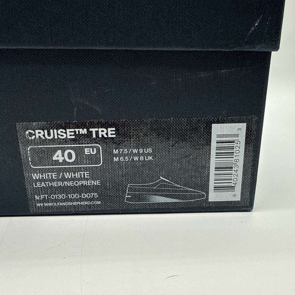 WOLF & SHEPHERD Cruise TRE Leather Slip-On Shoes Men's 7.5 - Picture 12 of 12